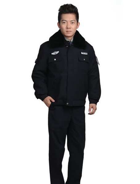 重慶定做保安棉服公司,戶外