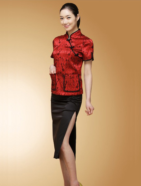 定制星級酒店服樣式,酒店服